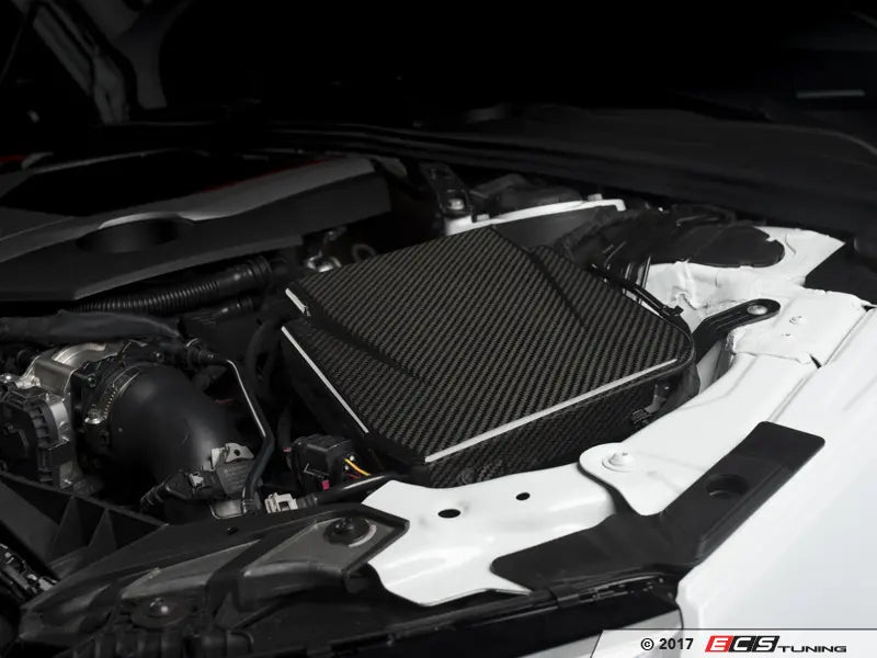 ECS Tuning Carbon Fibre ECU Cover - Audi B9 S4/S5 3.0T