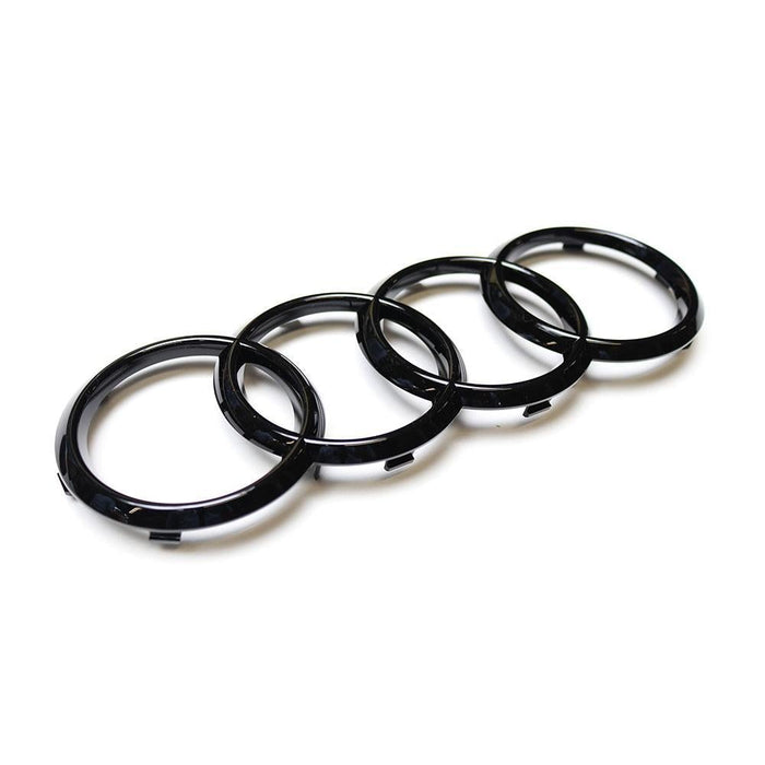 Genuine Audi Front Grille '4 Rings' Gloss Black Badge for S3 - 8T0853605 T94