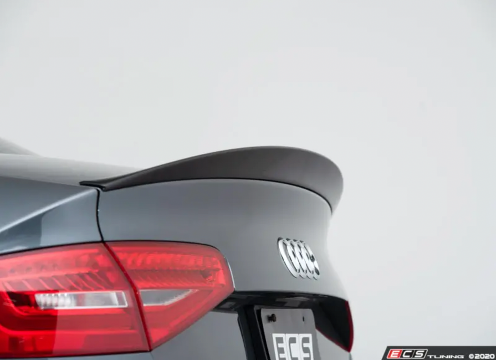 ECS Tuning  Audi B8.5 A4 Trunk Spoiler - Gloss Black
