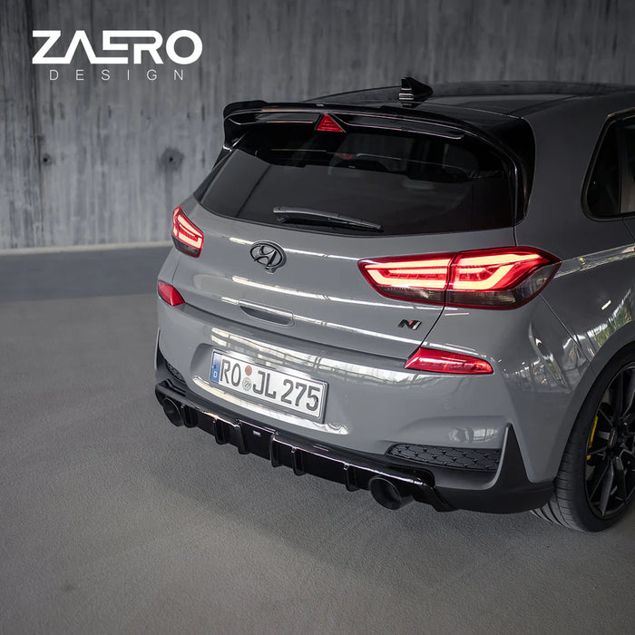 Zaero Design EVO-1 Rear Diffuser – Hyundai i30N Hatch (2018–2020)