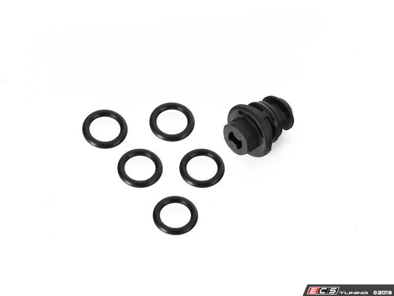 ECS Tuning - MQB Magnetic Drain Plug - With 5 Replacement O-Rings