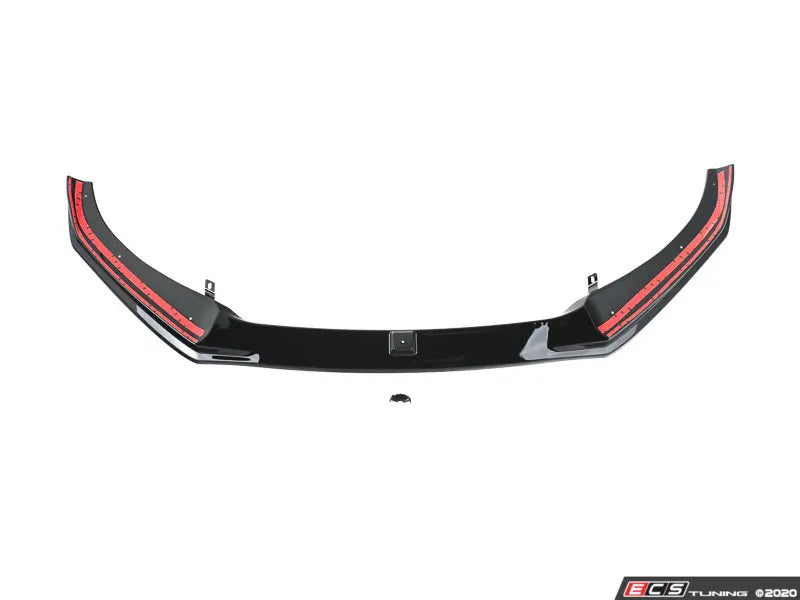 Audi B9 A4/S4 Front Lip Spoiler + Trunk Spoiler Bundle (Gloss Black)