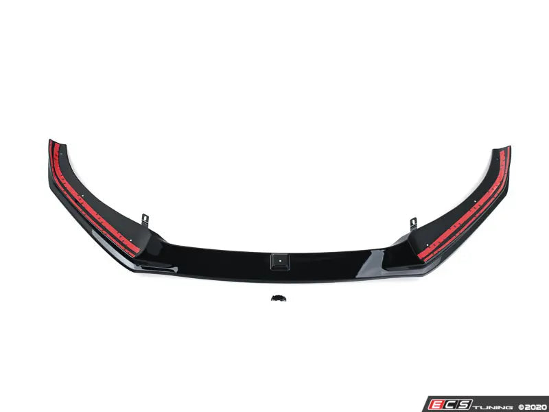 Audi B9 A4/S4 Front Lip Spoiler + Trunk Spoiler Bundle (Gloss Black)