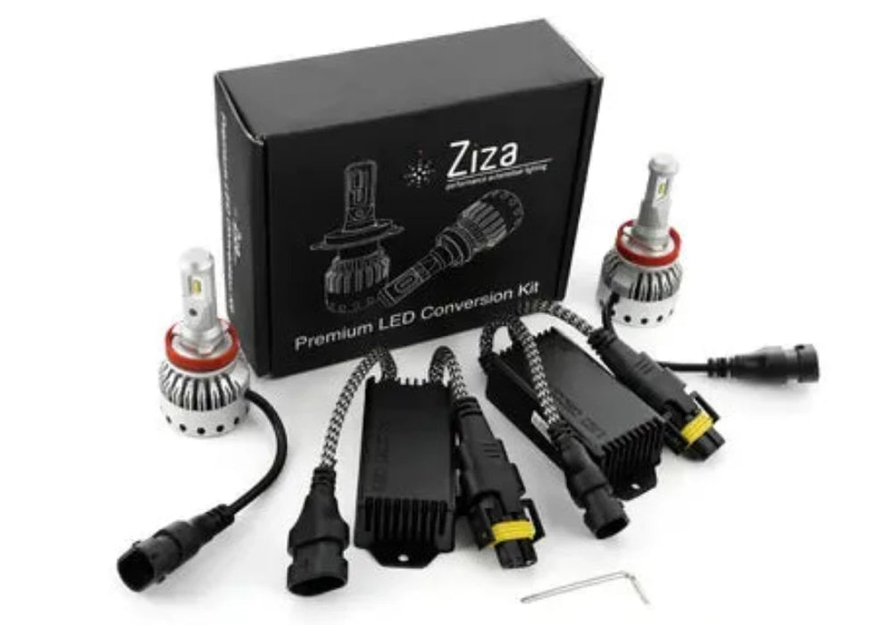 ZIZA H8/H9/H11 Premium LED Conversion Foglight Kit & Canbus Decoders - VW MK5/MK6/MK7 | Audi A3 8P/8V | B8/8.5 A5/A5 | Q5/Q7 | TTS