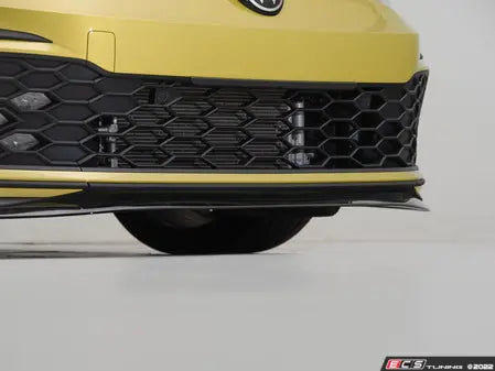 MK8 GTI Front Lip Flush Style - Gloss Black