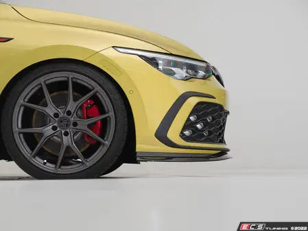 MK8 GTI Front Lip Flush Style - Gloss Black