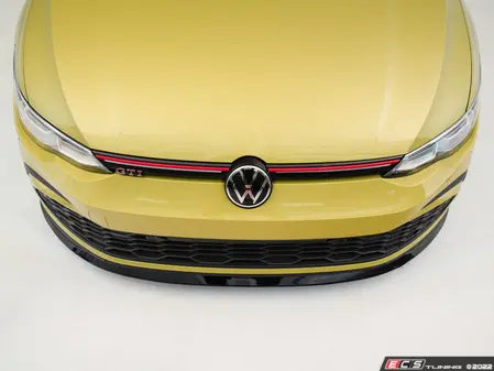 MK8 GTI Front Lip Flush Style - Gloss Black
