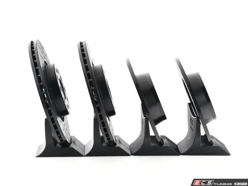 ECS Tuning -  Front & Rear Drilled/Slotted Brake V5 Rotor Kit (312x25/272x10) - MK6 GTI & MK7 GTI