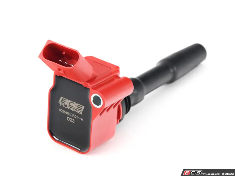 ECS Performance Ignition Coils - Red - Set Of Four