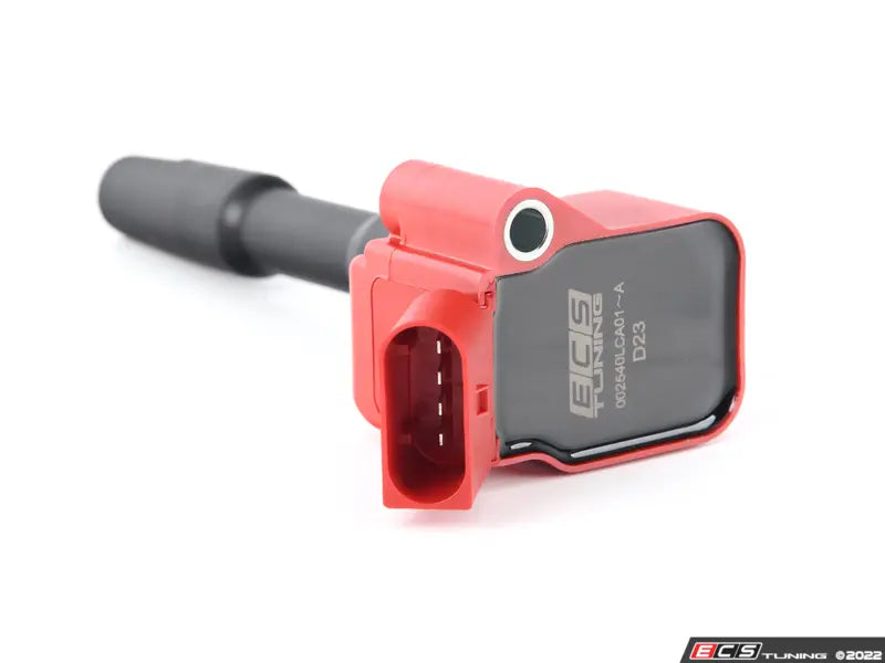 ECS Performance Ignition Coils - Red - Set Of Four