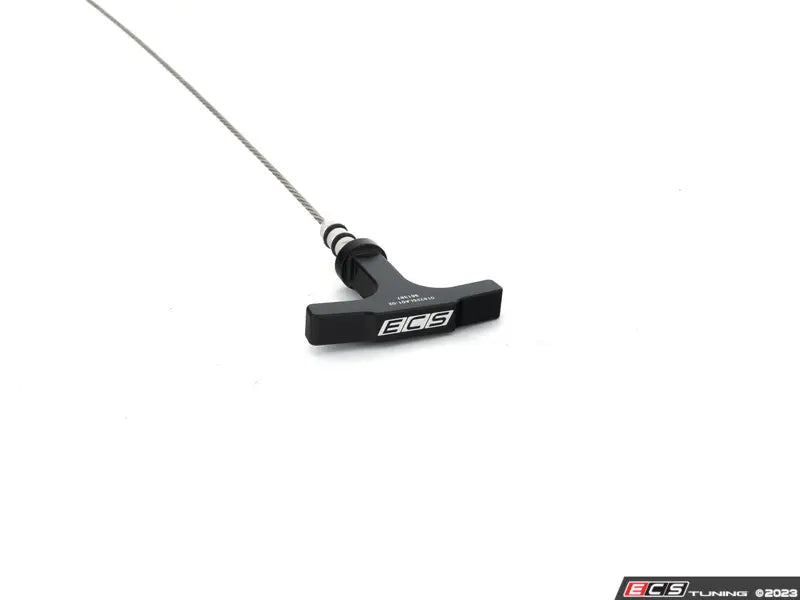 ECS Tuning Billet Engine Oil Dipstick - Anodized black | Touareg MK3 V6