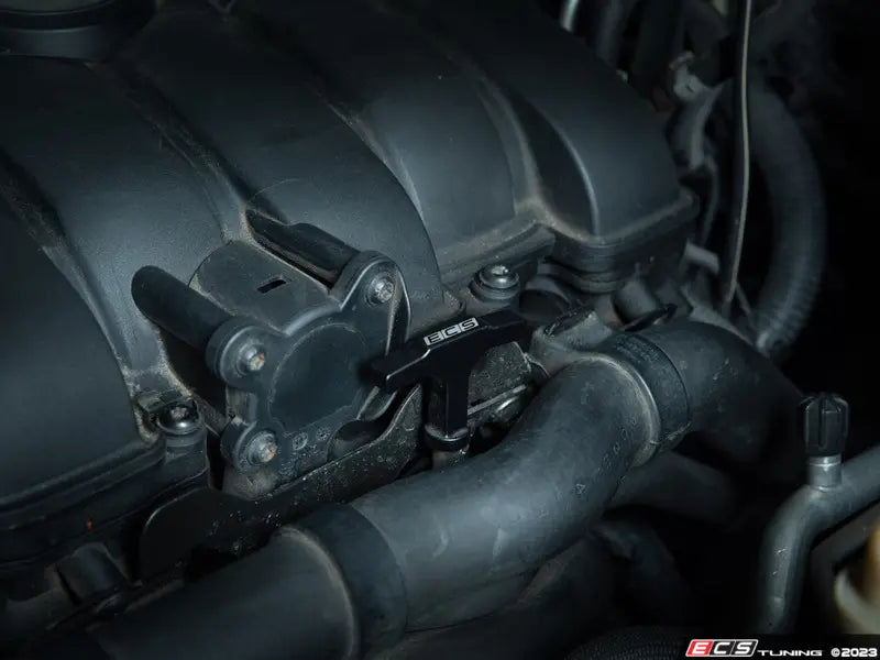 ECS Tuning Billet Engine Oil Dipstick - Anodized black | Touareg MK3 V6