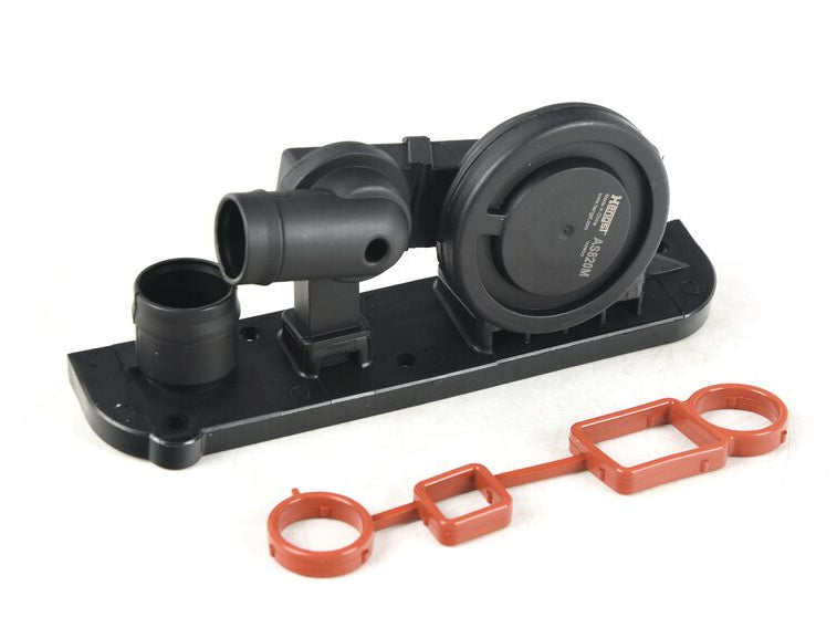 OEM Hengst - (PCV) Pressure Relief Valve & Gasket Kit - EA113 2.0T FSI - 06F129101R & 06F103483E