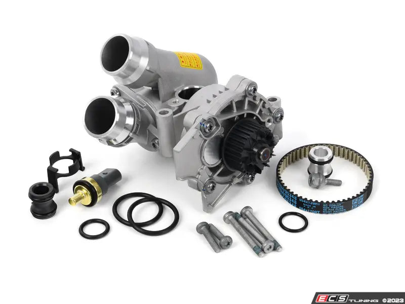 ECS Tuning Upgraded Aluminum Water Pump Kit - MK6 GTI, Audi A4 B8, Tiguan Gen 1/2