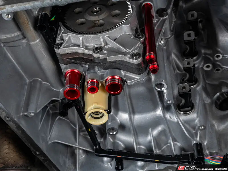 ECS Tuning - DL501 DSG Billet Aluminum Oil Pipes Audi B8/8.5 S4/S5