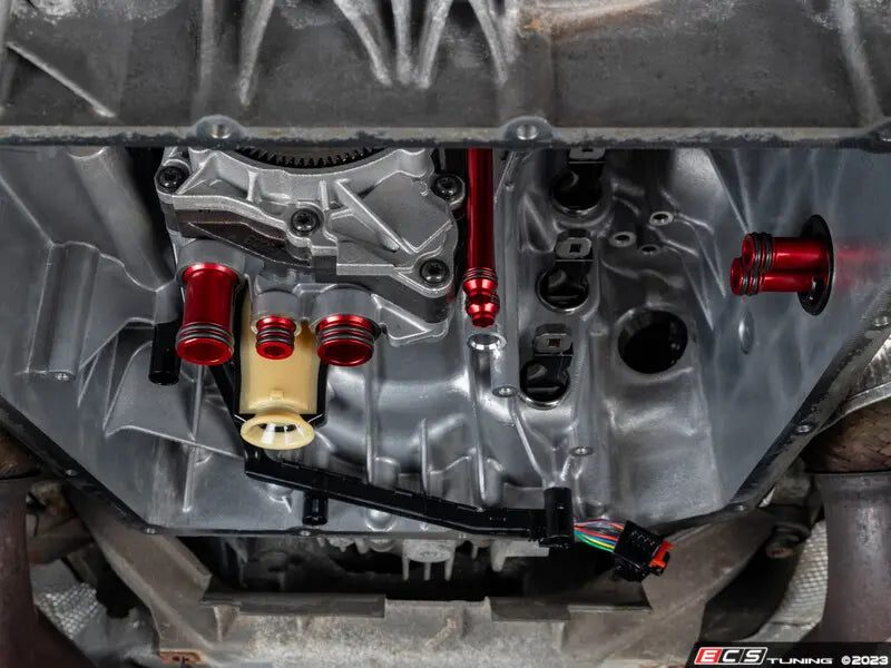 ECS Tuning - DL501 DSG Billet Aluminum Oil Pipes Audi B8/8.5 S4/S5