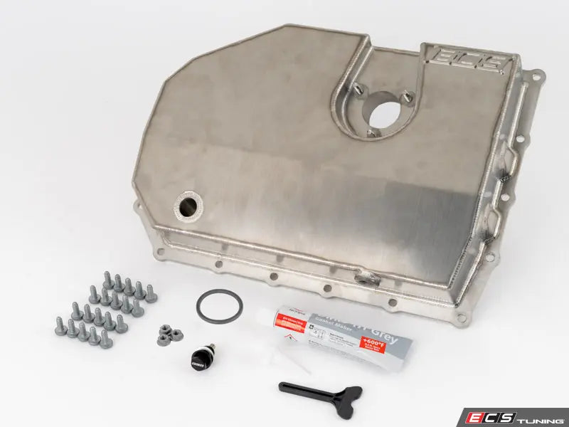 ECS Tuning - Stainless Steel High Capacity Oil Pan EA888.4 S3 8Y, MK8/8.5 R, T Roc