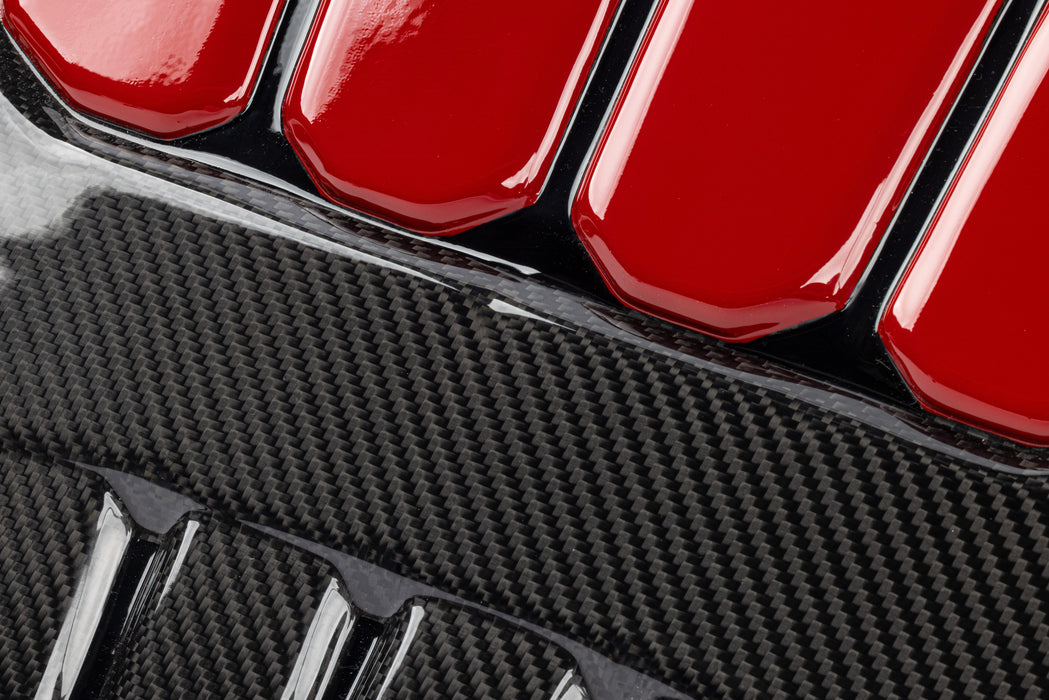 APR Engine Cover - 2.0T EA888.4 - Carbon Fiber Twill Fits Audi A3/S3 8Y (22-25)  VW Arteon (22-25) MK8 Golf R (22-25) Tiguan R (20-25)