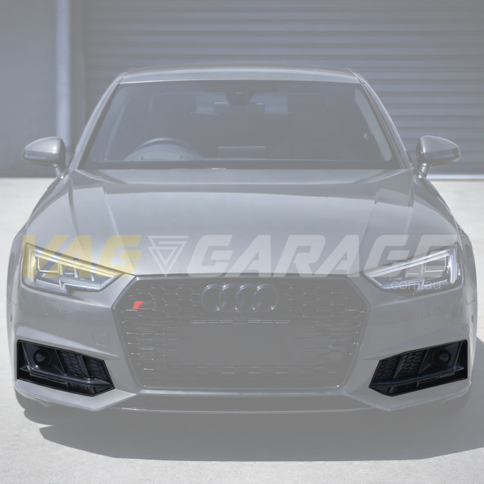 Audi RS Style Honeycomb Foglight Grille - A4/S4/RS4 B9 (2017 - 2019)
