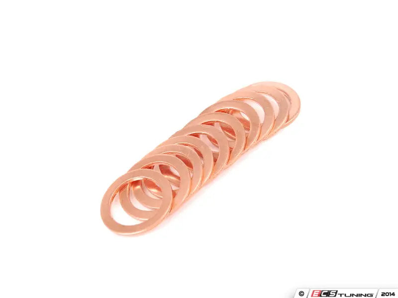 ECS Magnetic Oil Drain Plug – M14x1.5 Thread - 10 Copper Washers