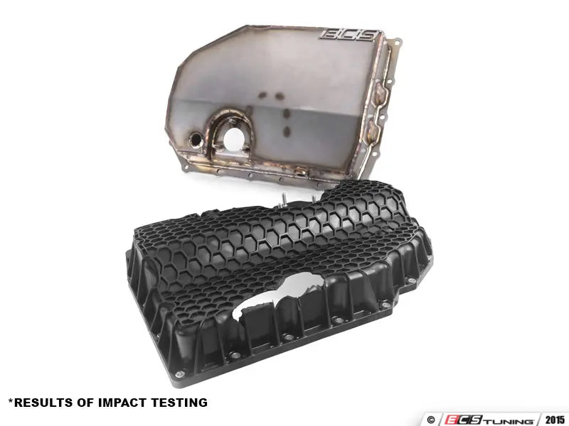 ECS Tuning Stainless Steel Oil Pan - MQB EA888.3 - A3/S3 8V/8.5V MK7/7.5 GTI/R