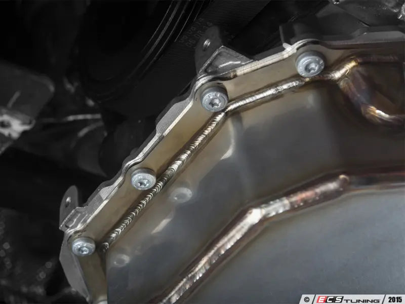ECS Tuning Stainless Steel Oil Pan - EA888.1/2 & Non-MQB EA888.3 - MK6 GTI, Tiguan 5N, Passat B7, Jetta MK6