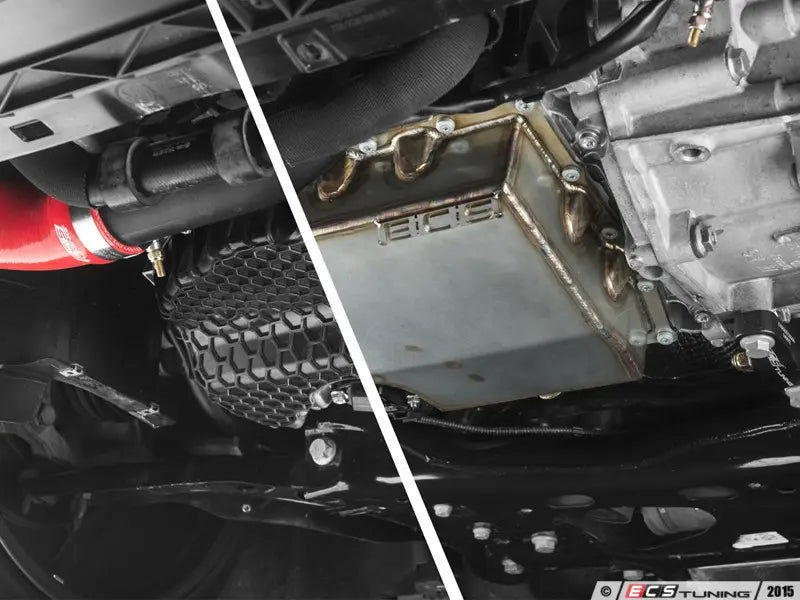 ECS Tuning Stainless Steel Oil Pan - MQB EA888.3 - A3/S3 8V/8.5V MK7/7.5 GTI/R