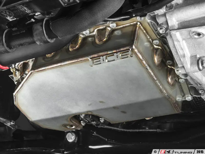 ECS Tuning Stainless Steel Oil Pan - EA888.1/2 & Non-MQB EA888.3 - MK6 GTI, Tiguan 5N, Passat B7, Jetta MK6