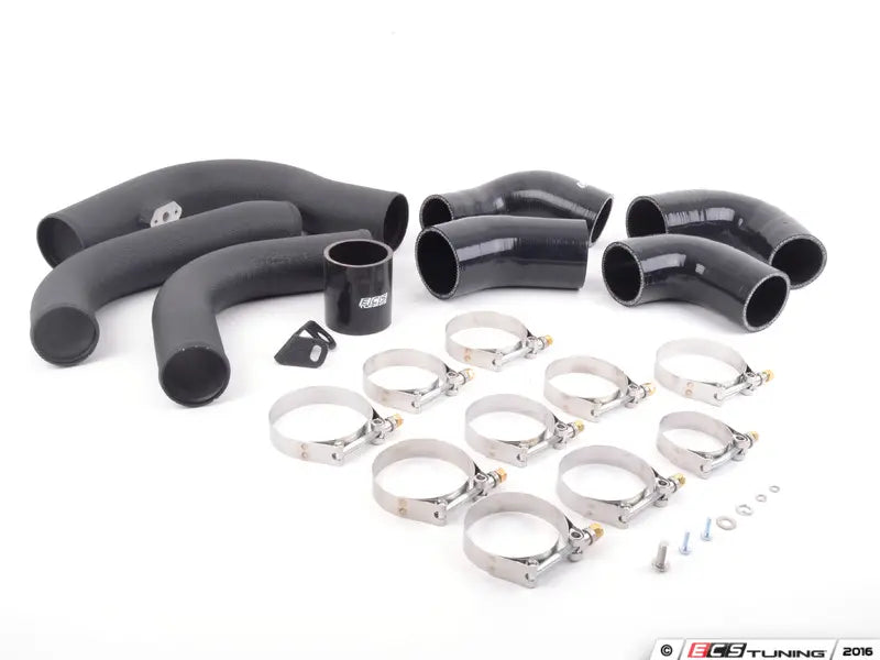 ECS Tuning - High Flow Intercooler Charge Pipe Kit - A3/S3 8V, MK7/7.5 GTI/R, Octavia, Superb (MQB DQ250)