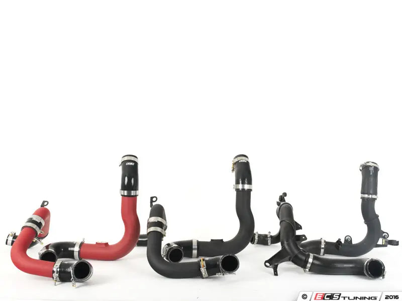 ECS Tuning - High Flow Intercooler Charge Pipe Kit - A3/S3 8V, MK7/7.5 GTI/R, Octavia, Superb (MQB DQ250)