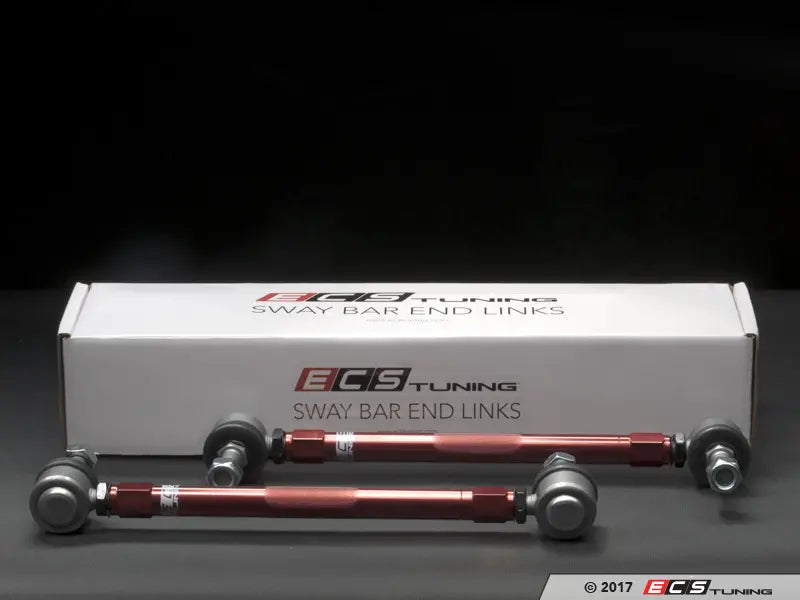 ECS Tuning - Adjustable Front & Rear Sway Bar End Link Kit - A3/S3 8V/8.5V MK7/7.5 GTI/R&nbsp;