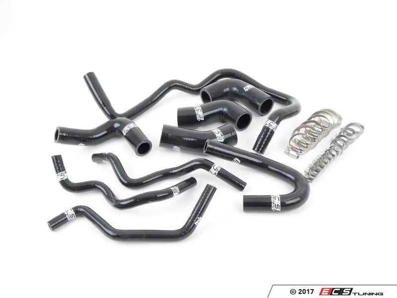 ECS Tuning - 9 Piece FSI Silicone Coolant Hose Kit - A3 8P, MK6 R, MK5 GTI, TT MK2