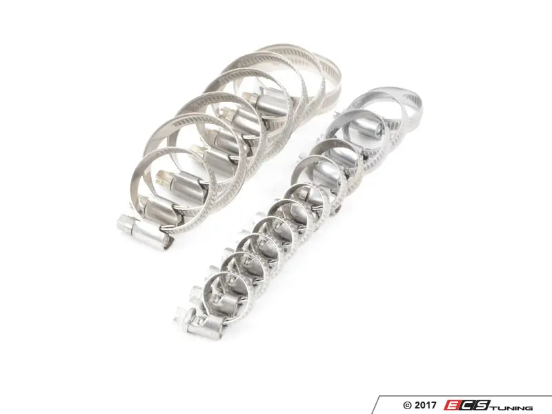 ECS Tuning - 9 Piece FSI Silicone Coolant Hose Kit - A3 8P, MK6 R, MK5 GTI, TT MK2