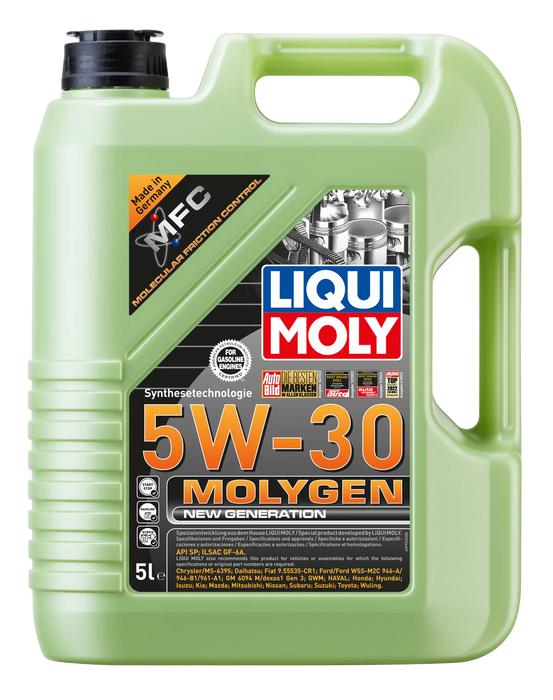 LIQUI MOLY – Molygen New Generation 5W-30 (5L)  Engine Oil – API SP / ILSAC GF-6A