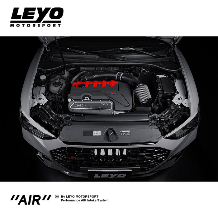 LEYO - Cold Air Intake System EVO 4" - Audi RS3 2.5TFSI Facelift (18-21), TTRS 8S 16+, RSQ3 19+