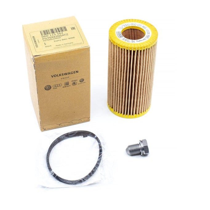 Genuine Oil Filter & Drain Plug Bundle - Audi RS3 CZGB - 06D115562 & N90813202