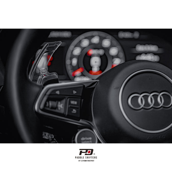 LEYO - AUDI RS/R8 CLEAR PADDLE SHIFT EXTENSION