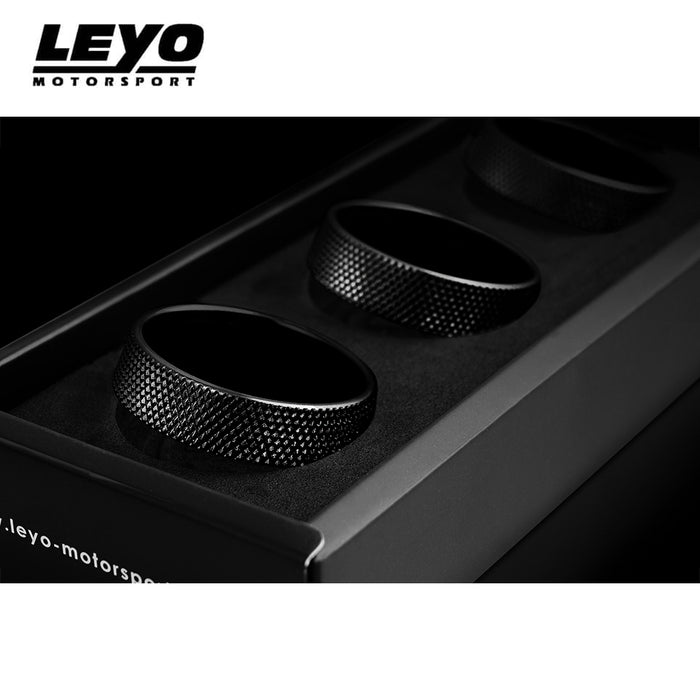 LEYO -  BLACK BILLET ALUMINUM KNOBS