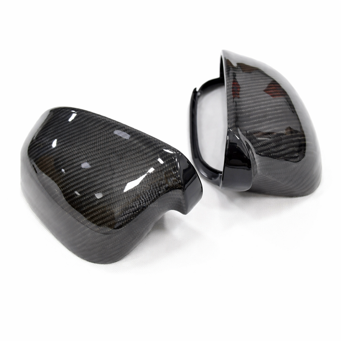 Genuine Carbon Fibre Replacement Mirror Covers VW MK5 Golf GTI/R32