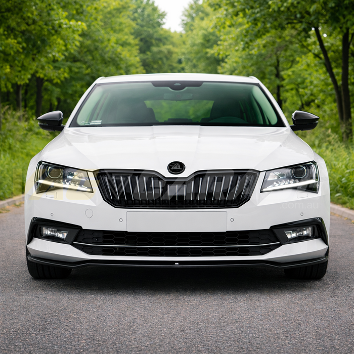 Genuine Skoda Front Emblem Badge ´SKODA Logo´ for SUPERB III - Monte Carlo Black Version O3-ZNK-BLK