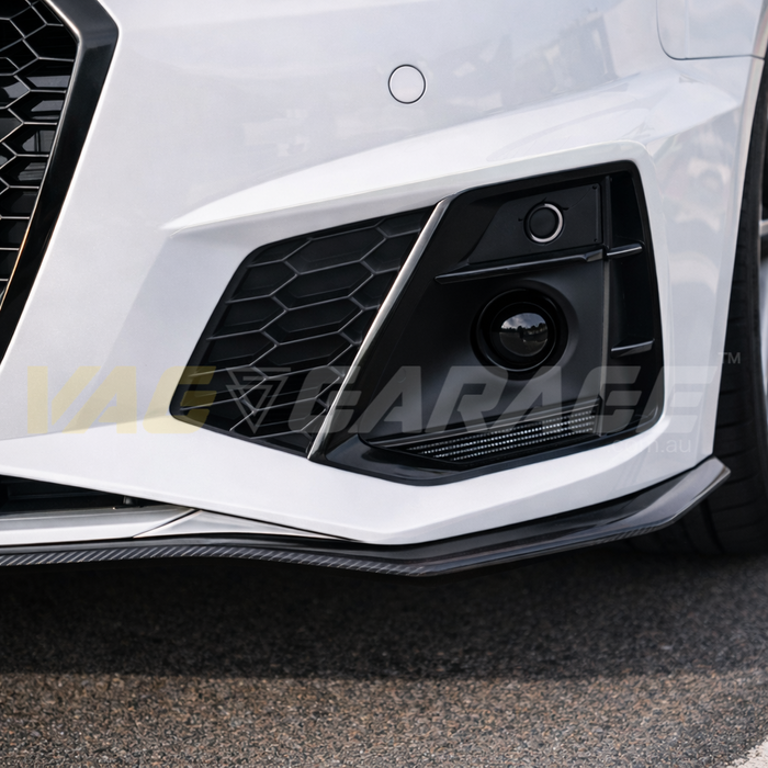 Audi RS Style Honeycomb Foglight Grille - A5/S5/RS5 B9.5 (2020 - 2024)
