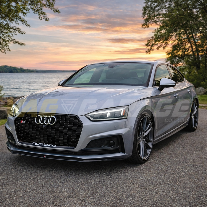 Audi RS Style Honeycomb Foglight Grille - A5/S5/RS5 B9 (2017 - 2019)