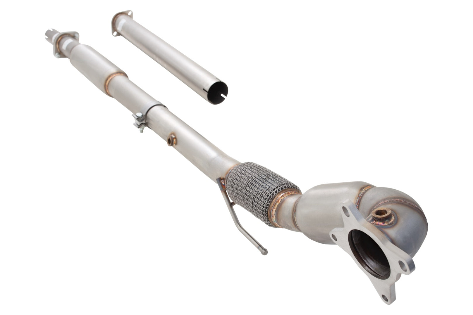 XFORCE VW GOLF GTI MK5 & MK6 Downpipe with Hi Flow Catalytic Convert — VAG Garage Australia