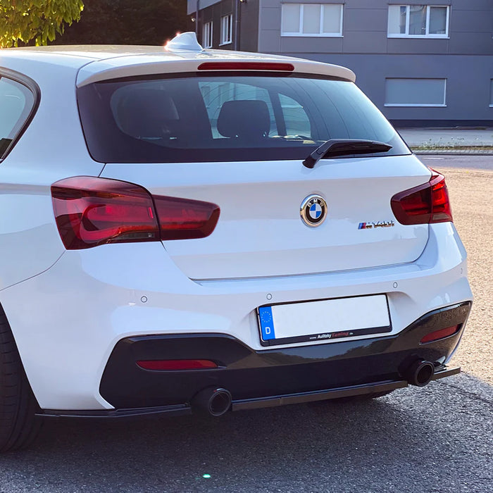 Zaero Designs - EVO-1 Rear Diffuser & Rear Splitters for BMW 1 Series F20 (LCI) 2016-2019