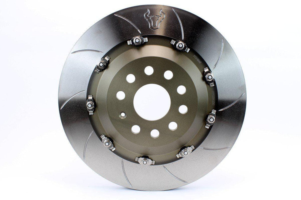 Forza 2 Piece Rear Brake Disc 350mm Upgrade Including Carrier (left) - Volkswagen Golf MK7 GTI/R & Audi 8V S3/TT/TTS/RS3 - F2D.350.22.AAL