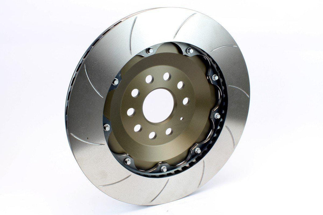Forza 2 Piece Rear Brake Disc 350mm Upgrade Including Carrier (left) - Volkswagen Golf MK7 GTI/R & Audi 8V S3/TT/TTS/RS3 - F2D.350.22.AAL
