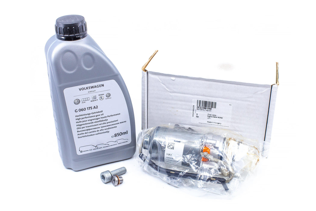 Gen 5 Haldex Service kit - Haldex Pump with Plugs & Oil - Audi S3/TT/TTS/RS3 & Volkswagen Golf R - 0CQ598549, G0601751MDSP, N90281802, N91082701