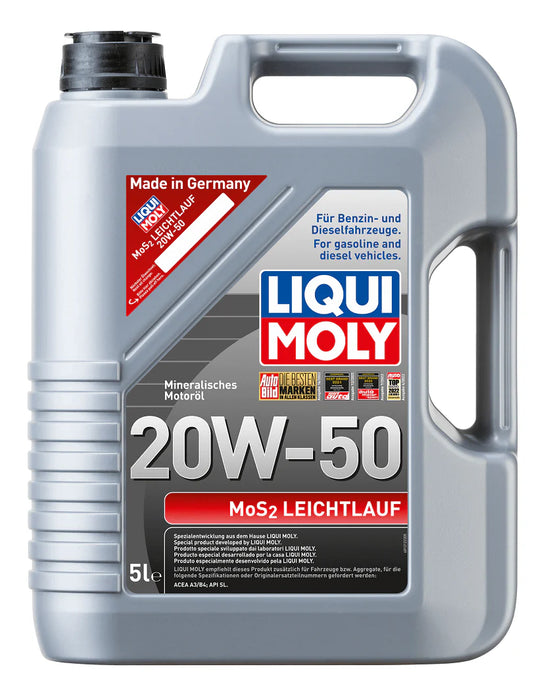 LIQUI MOLY – Touring High Tech 15W-40 (5 L) – Engine Oil – High-Mileage Gasoline & Diesel Engines