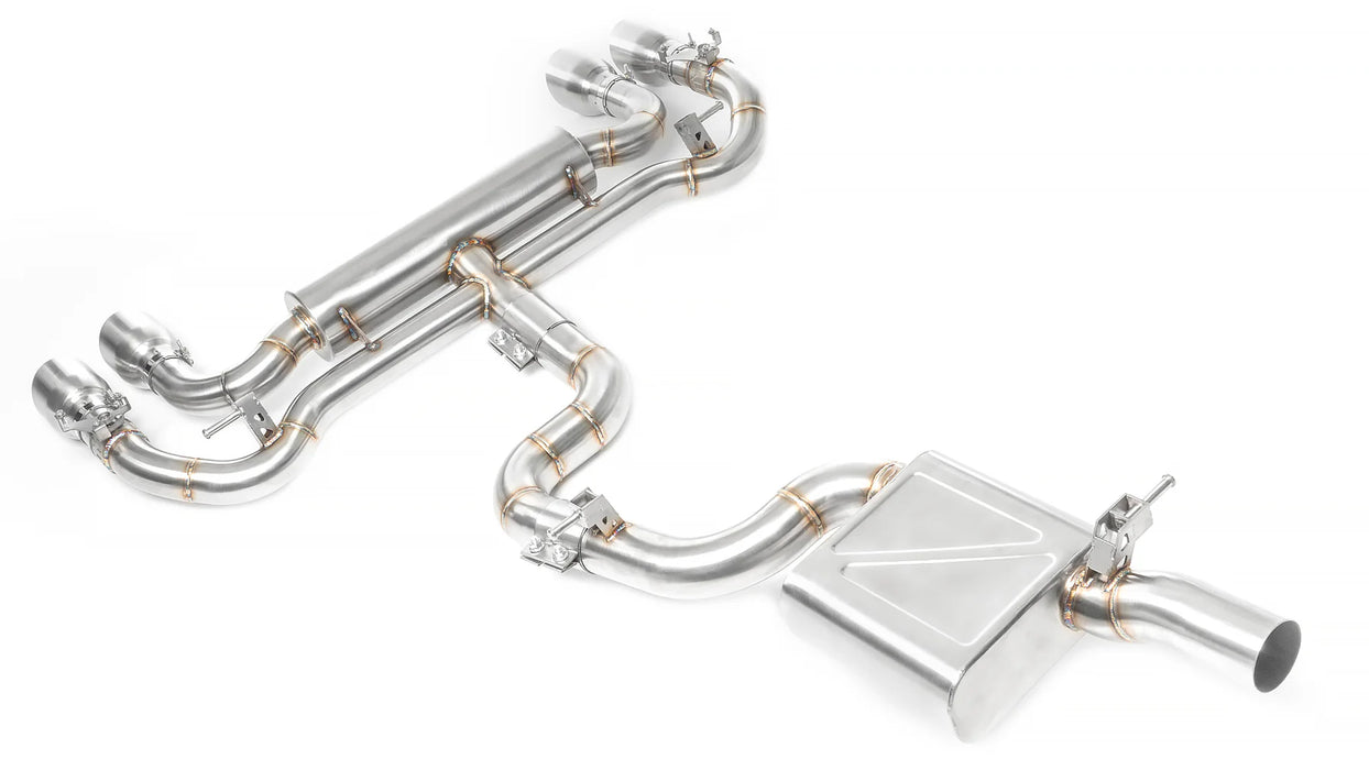 IE Valved Cat Back Exhaust System - VW Golf R Mk8