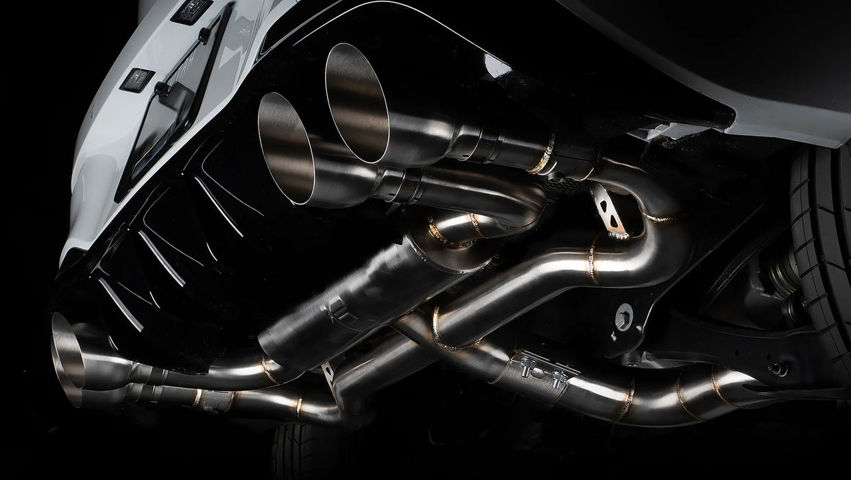 IE Valved Cat Back Exhaust System - VW Golf R Mk8